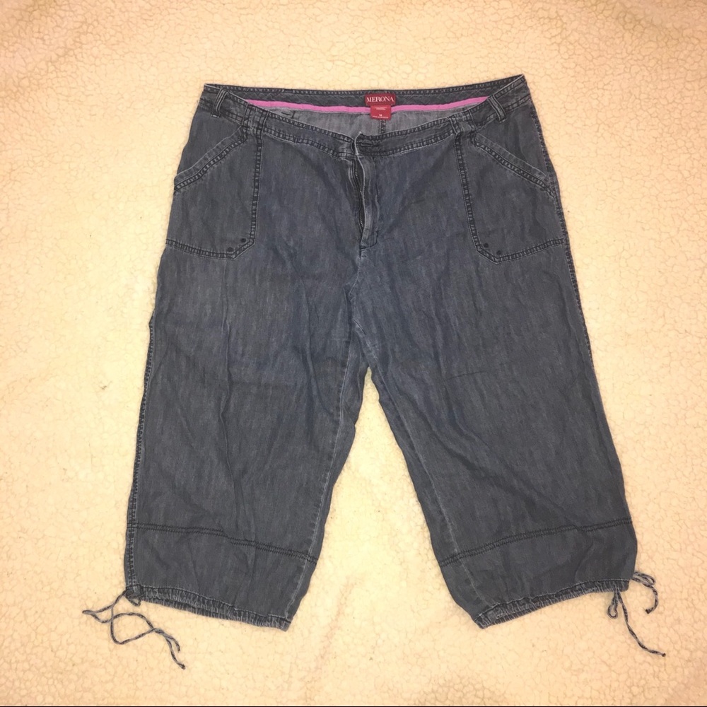 Ladies denim Capris